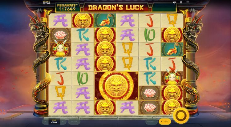 Dragons Luck Megaways online slot feature