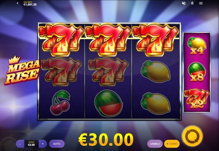 Mega Rise slot review Red Tiger