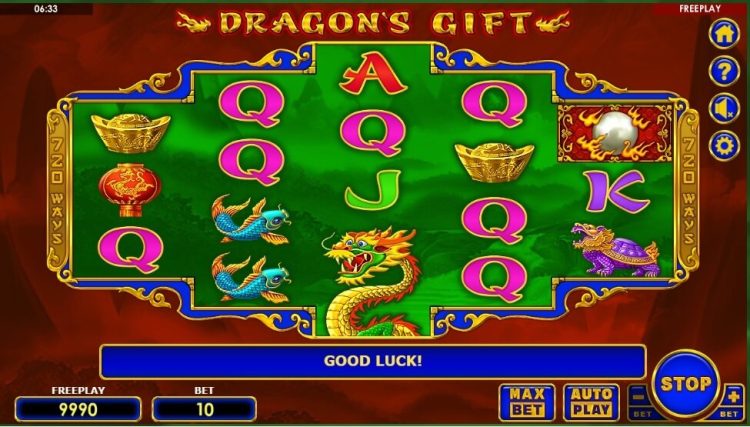 Dragon's Gift online slot