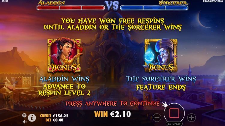 Aladdin and the Sorcerer slot review