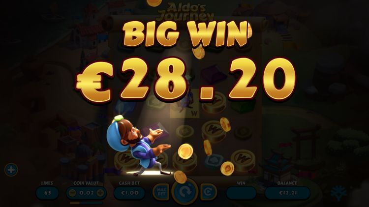 Aldos Journey online slot big win