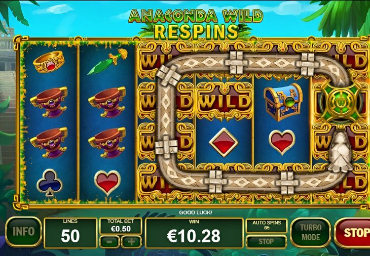 Playtech Anaconda Wild online slot