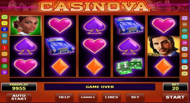 Casinova gokkast review