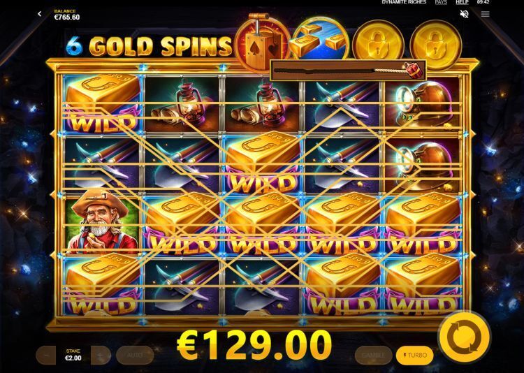 Dynamite Riches slot Free Spins