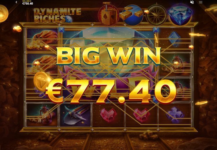 Dynamite Riches slot big win