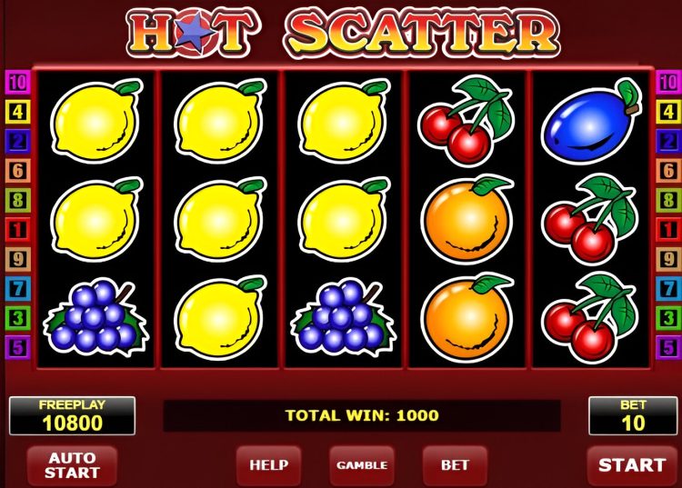 Hot Scatter slot review Amatic