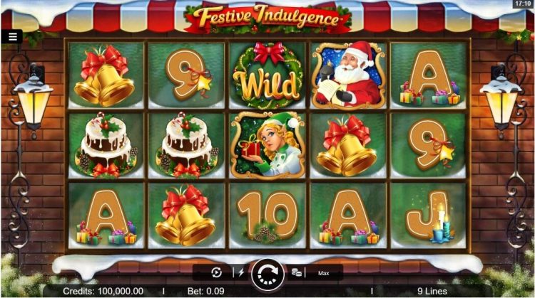 Microgaming Festive Indulgence gokkast