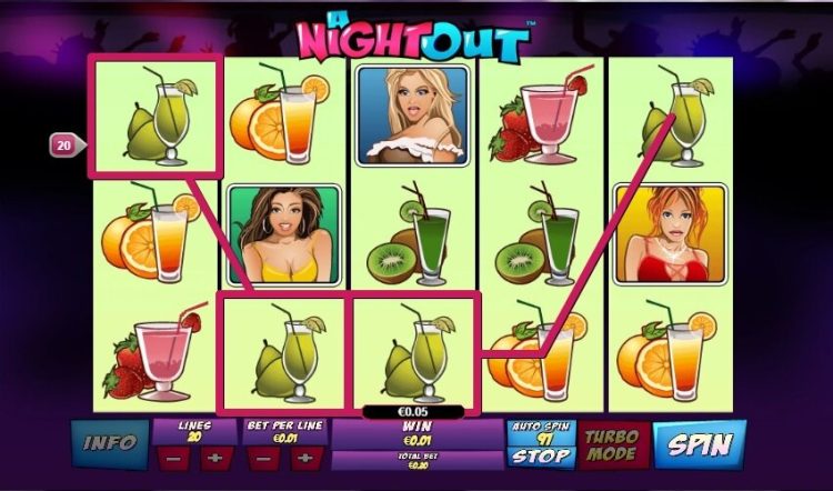 Playtech A Night Out slot review