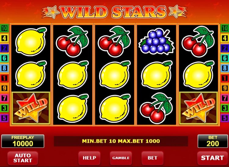 Wild Stars slot review Amatic