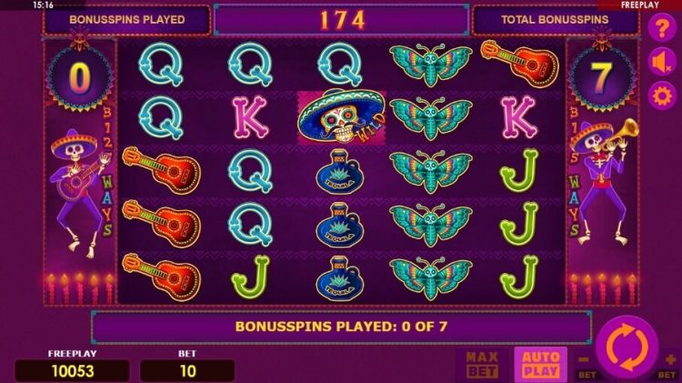 Dia Muertos online slot review