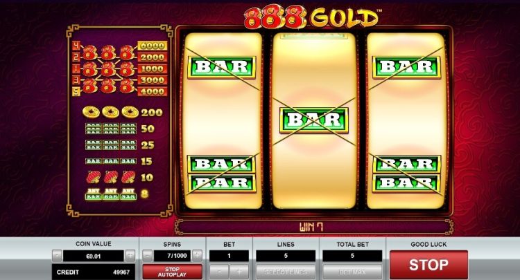 888 Gold online slot review