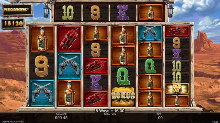 Desperados Wild Megaways slot review