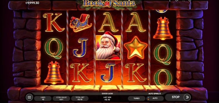 Book of Santa Endorphina slot review