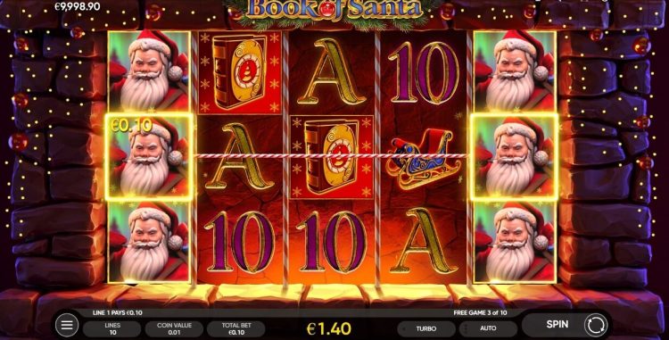 Book of Santa online slot Free Spins