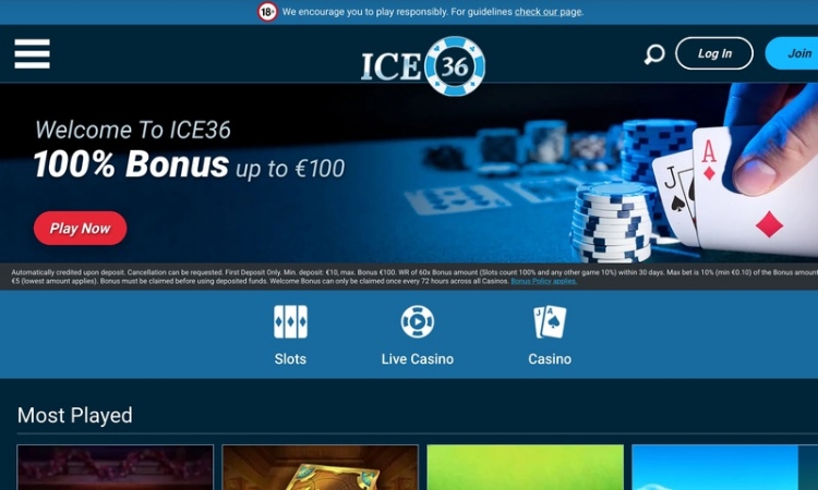 Ice 36 Promoties en Bonussen