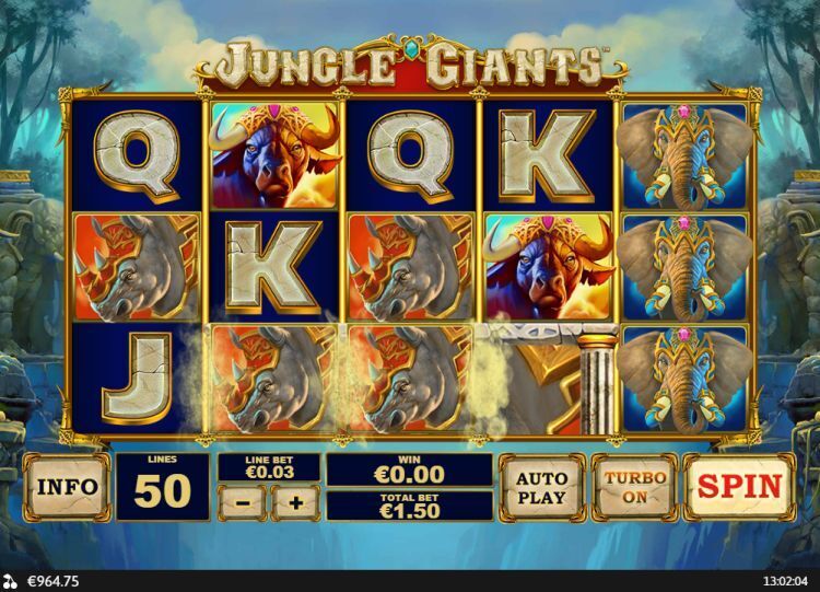 Jungle Giants Playtech slot review