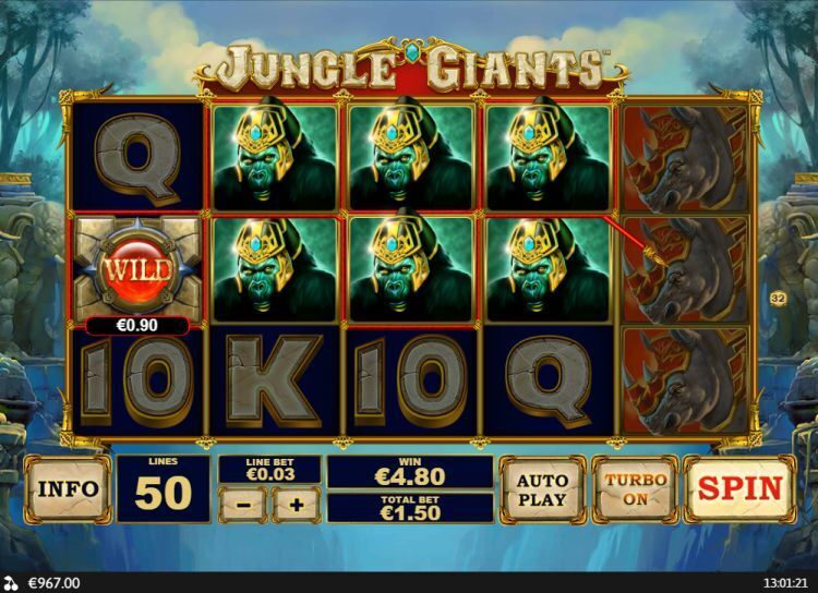 Jungle Giants online slot review