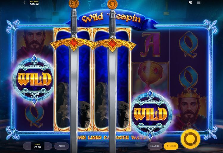 Legendary Excalibur slot Respins feature