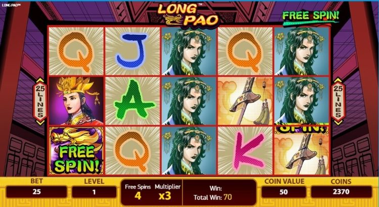 Long Pao online slot gameplay