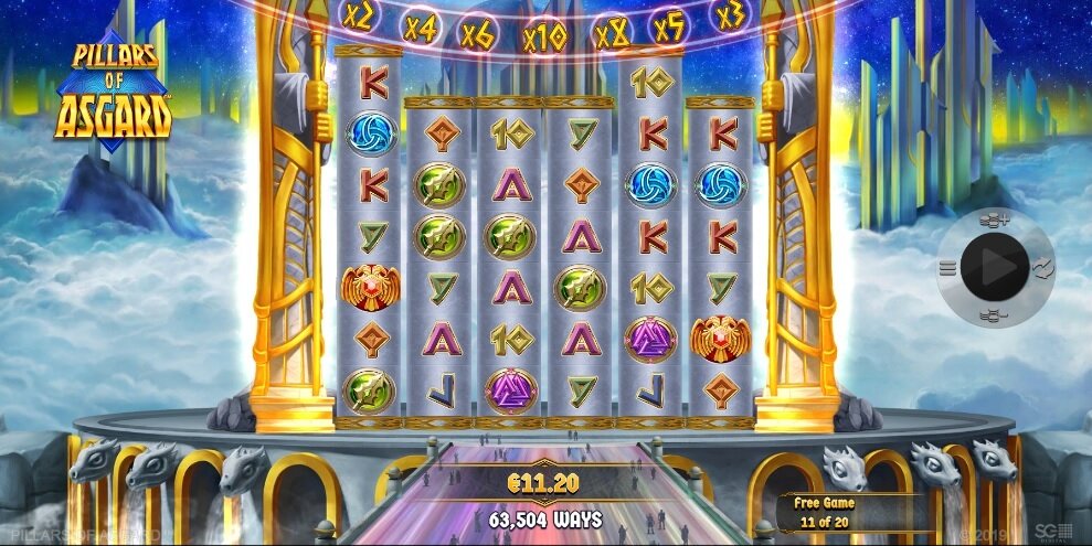 Pillars of Asgard slot Free Spins