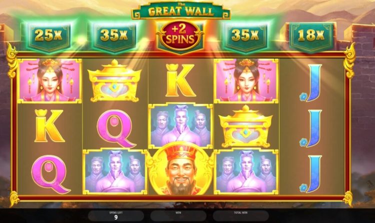 The Great Wall slot Free Spins