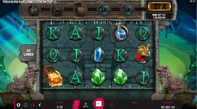 Treasures of Lion City online slot Microgaming