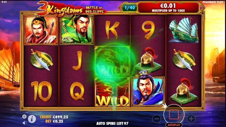 3 Kingdoms Battle of Red Cliffs gokkast review