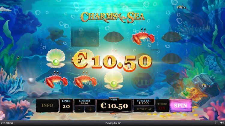 Charms of the Sea slot review Playtech