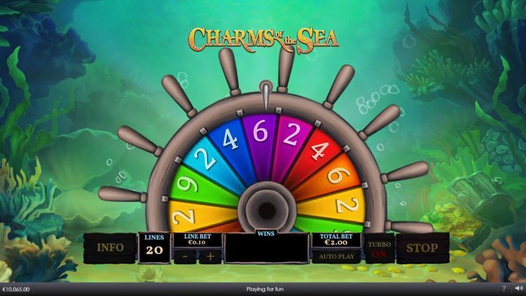 Charms of the Sea slot bonus feature