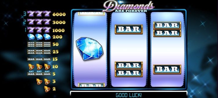 Diamonds Are Forever 3 Lines online slot Pragmatic Play