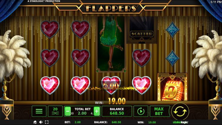 Flappers slot Stakelogic