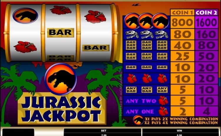 Jurassic Jackpot online gokkast gameplay