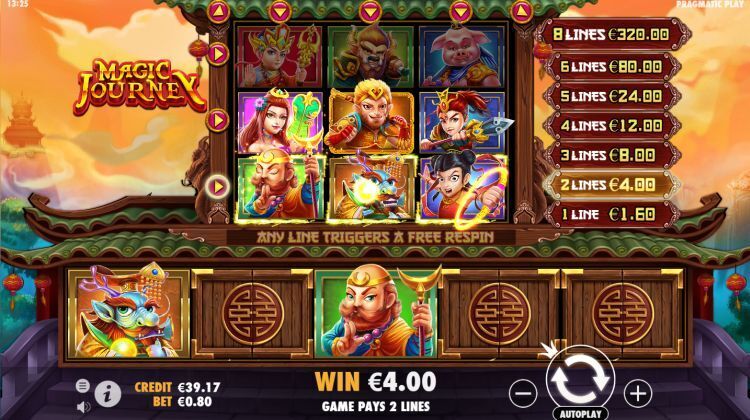 Magic Journey slot Pragmatic Play gameplay