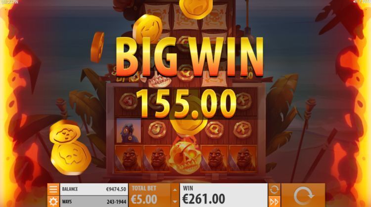 Skulls Up online slot big win