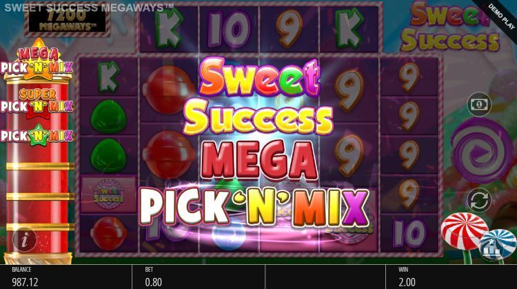 Sweet Success Megaways online slot bonus trigger