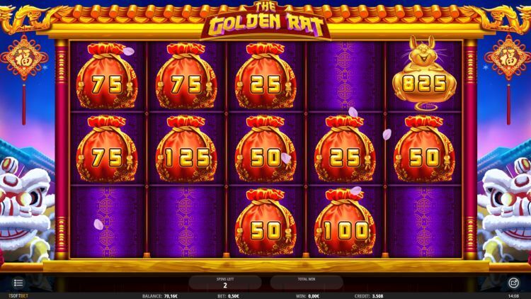 The Golden Rat Cash Respins bonus