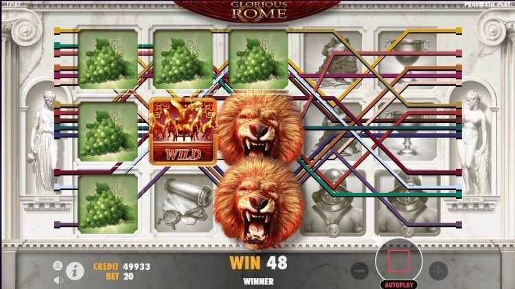 Glorious Rome slot gameplay Pragmatic Play