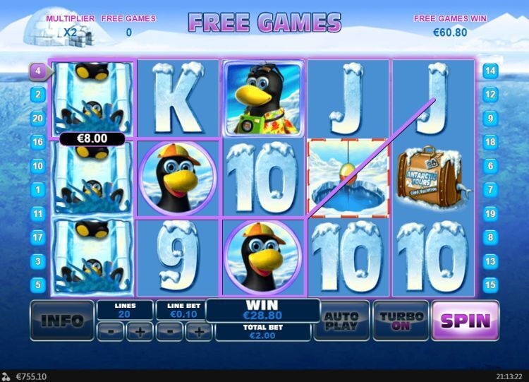 Penguin Vacation online slot Free Spins