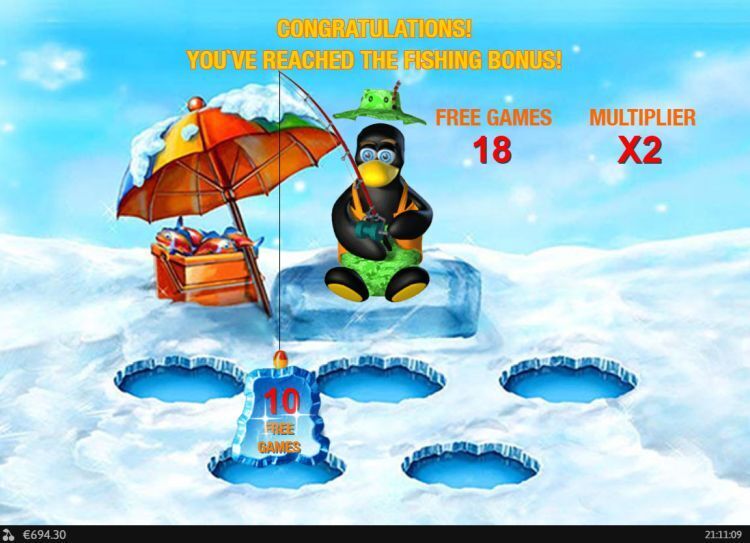 Penguin Vacation gokkast bonus gameplay