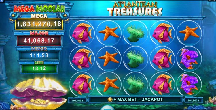 Atlantean Treasures gokkast review Microgaming