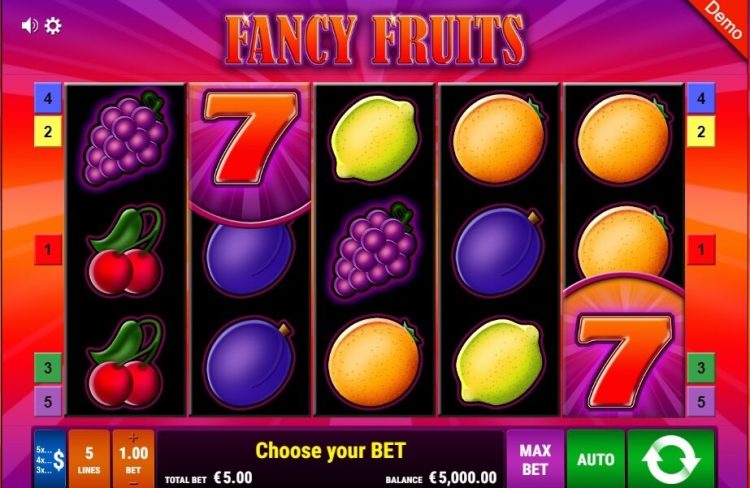 Fancy Fruits online slot review Gamomat