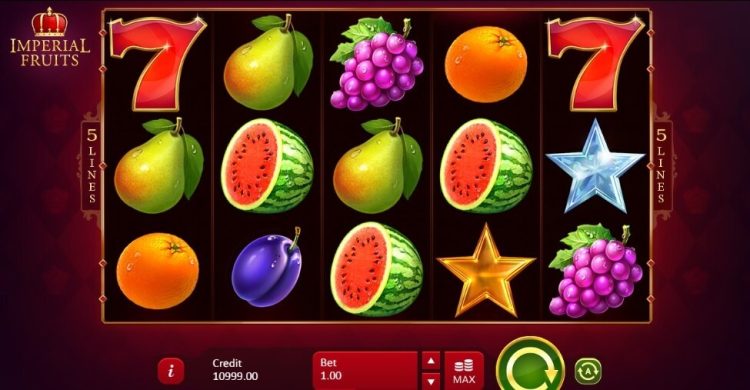 Imperial Fruits 5 Lines online gokkast gameplay