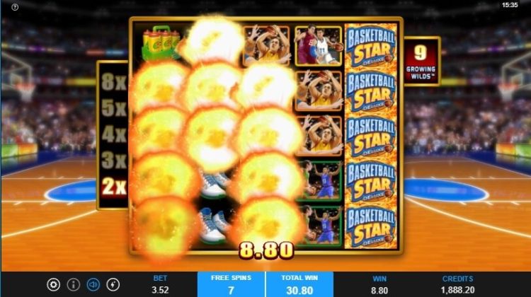 Basketball Star Deluxe online slot win