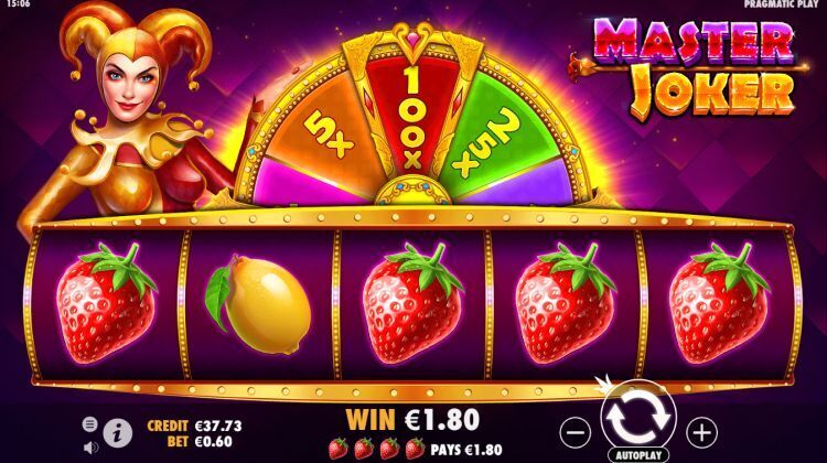 Master Joker online slot gameplay