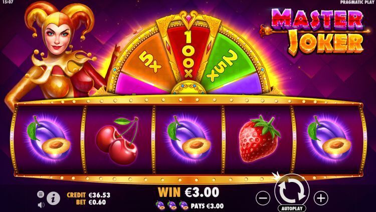 Master Joker slot review Pragmatic Play