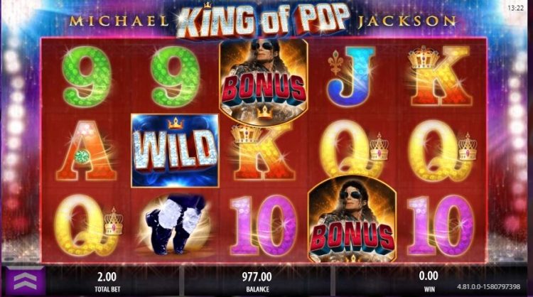 Michael Jackson King of Pop slot review Bally