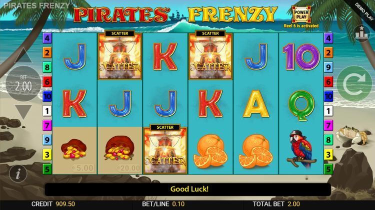 Pirates Frenzy online gokkast review