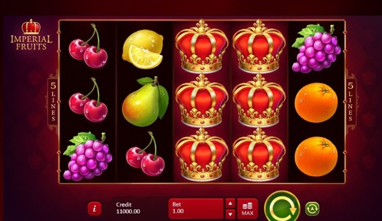 Playson Imperial Fruits 5 Lines slot review