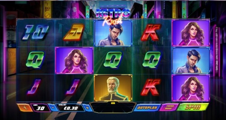 Playtech Retro Rush slot review