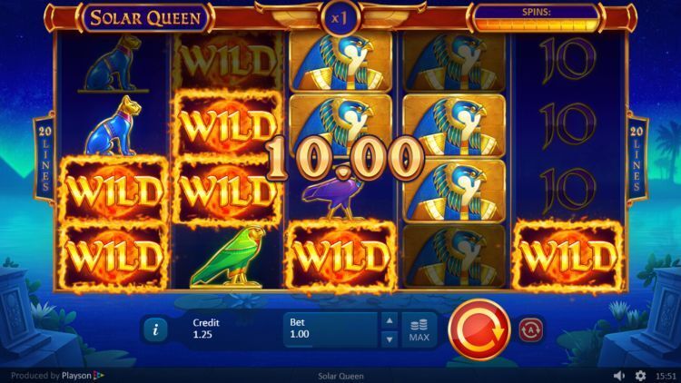 Solar Queen slot review Playson